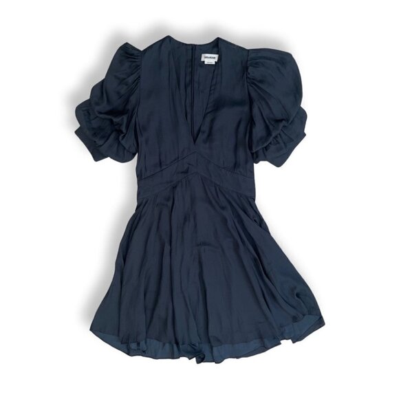 Zadig & Voltaire royal satin black cocktail  dress size XS - Picture 1 of 6